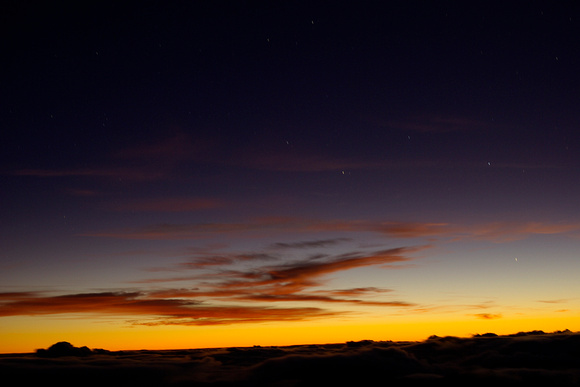Dawn on Haleakala